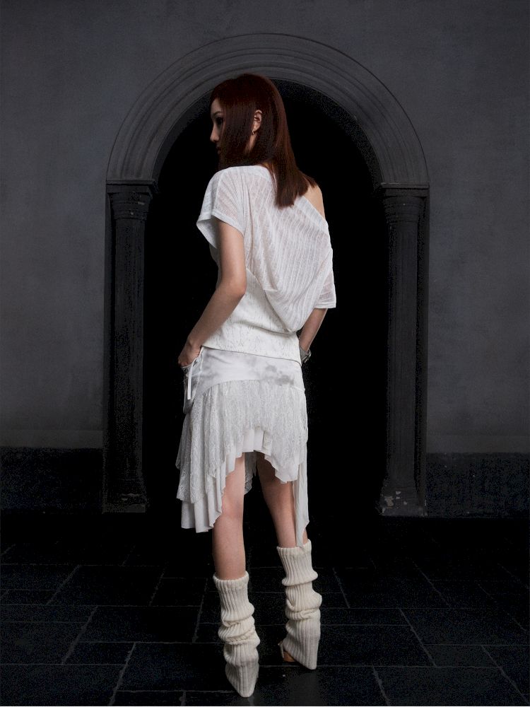 Lace Low Waist Half Skirt【s0000012313】