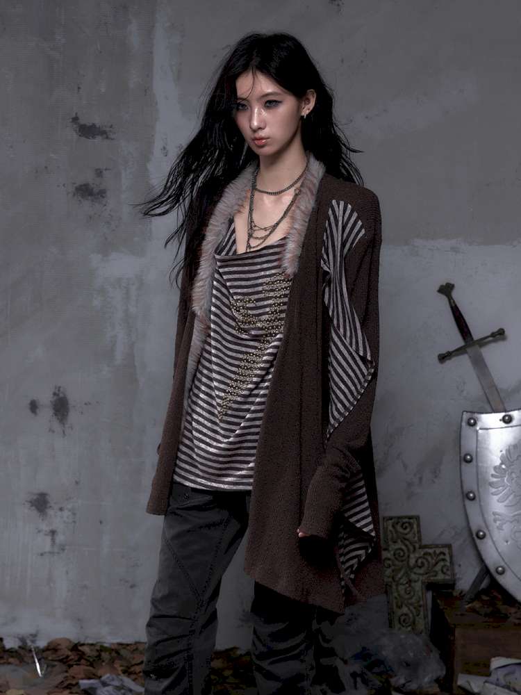 Embroidery Rhinestone Cardigan Jacket【s0000014472】