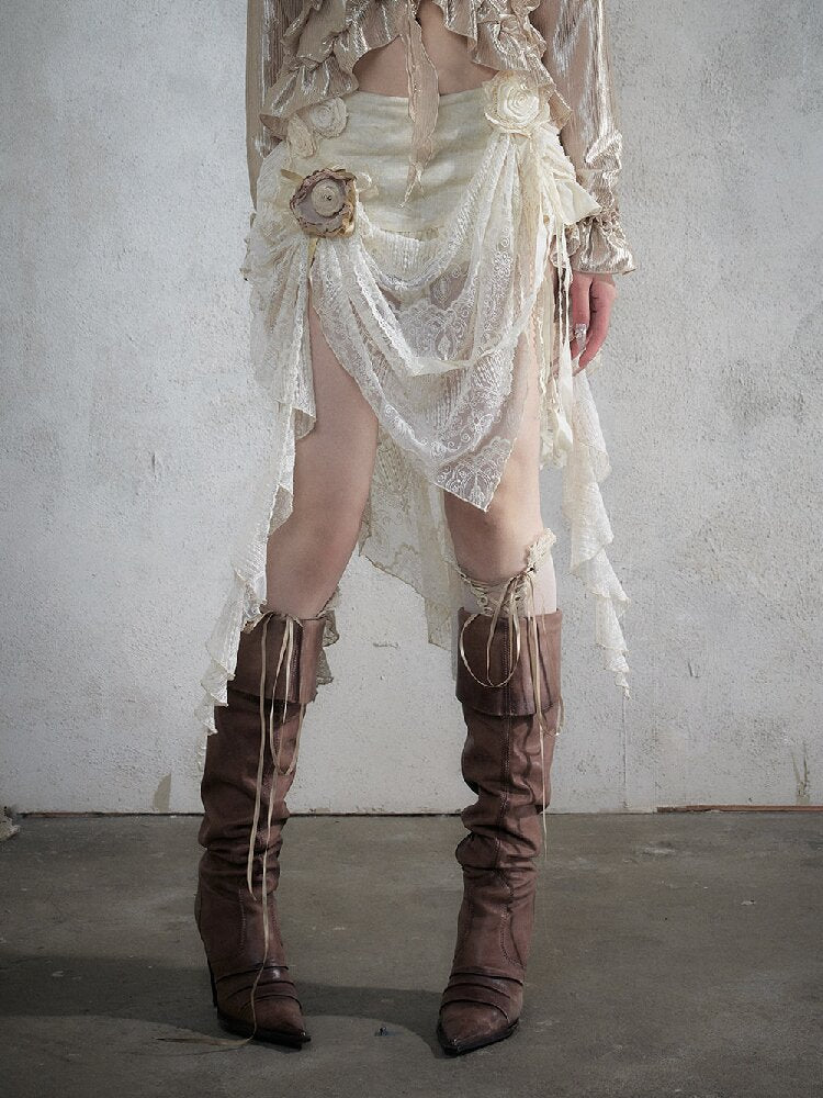 Vintage Court Baroque Mermaid Skirt【s0000017990】