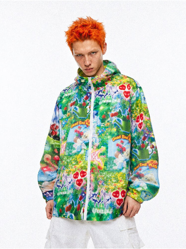 Teflon Dream Forest Print Jacket【s0000017850】