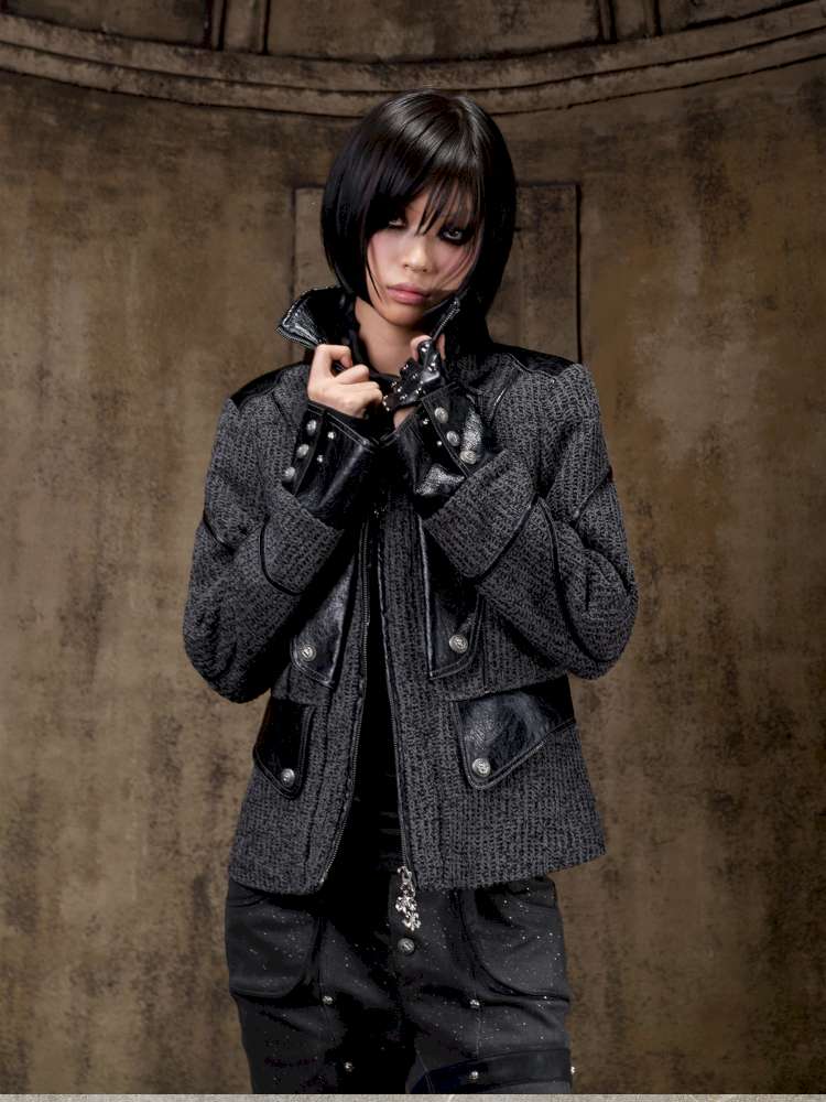 Knightly Punk Vintage Jacket Top【s0000015090】