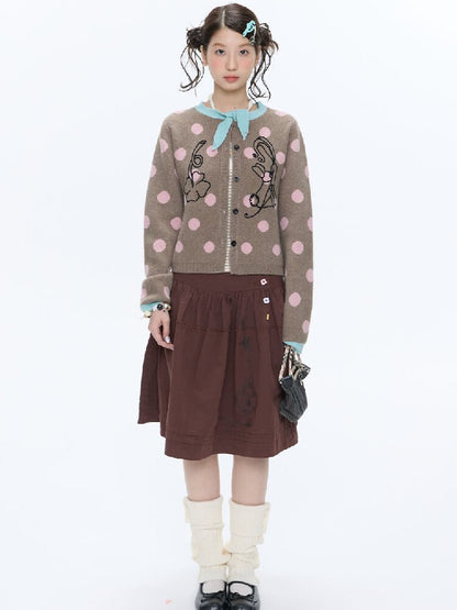 Retro Love Lock Vine Short Skirt【s0000016375】