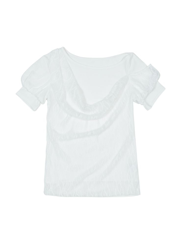 Bubble short sleeve t-shirt【s0000012309】