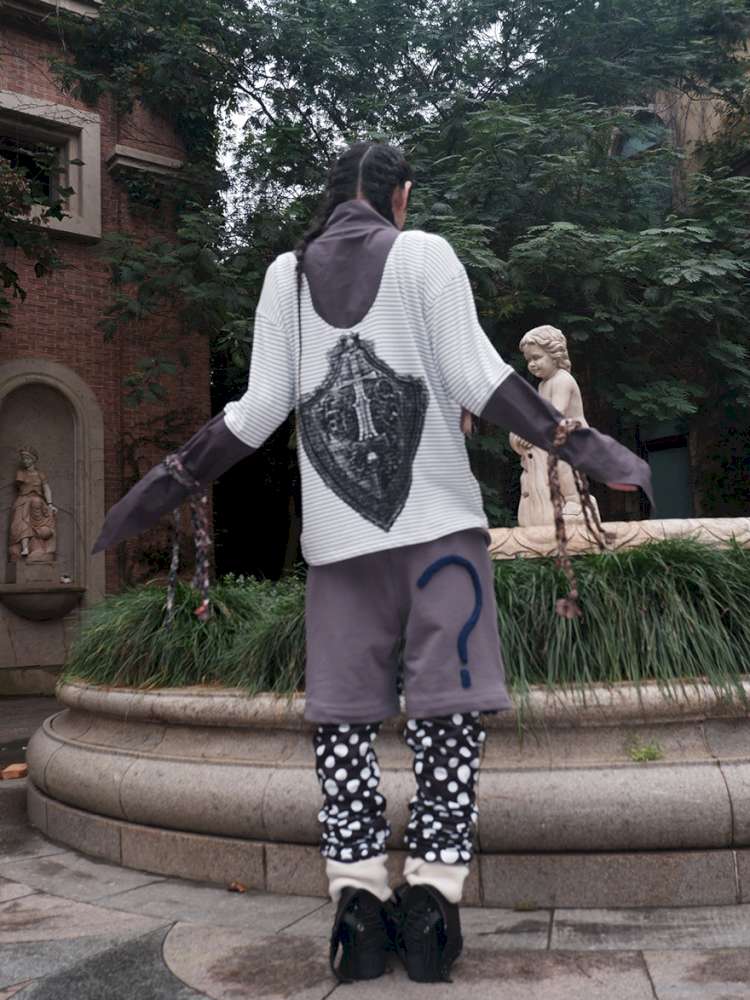 Multi-Tie Striped Long Sleeves【s0000015142】