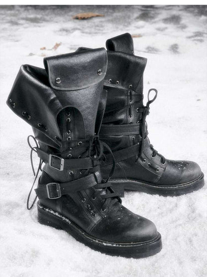 Air Eye Strap Punk Knight Boots【s0000014676】