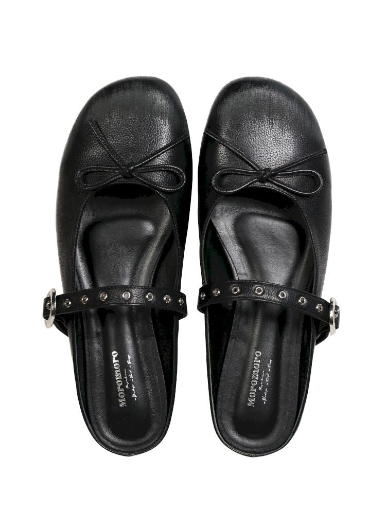 Carved Single Buckle Ballet Shoes【s0000013438】