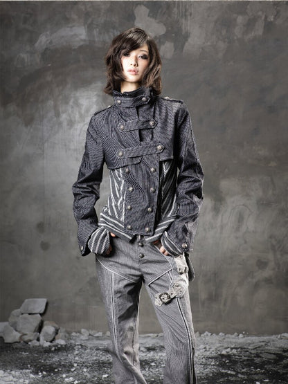 Fake Two Denim Patchwork Jacket【s0000015947】