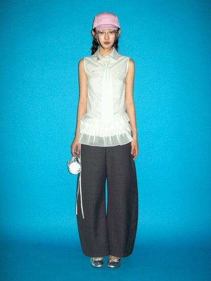 Multi-back design round barrel bag【s0000012563】