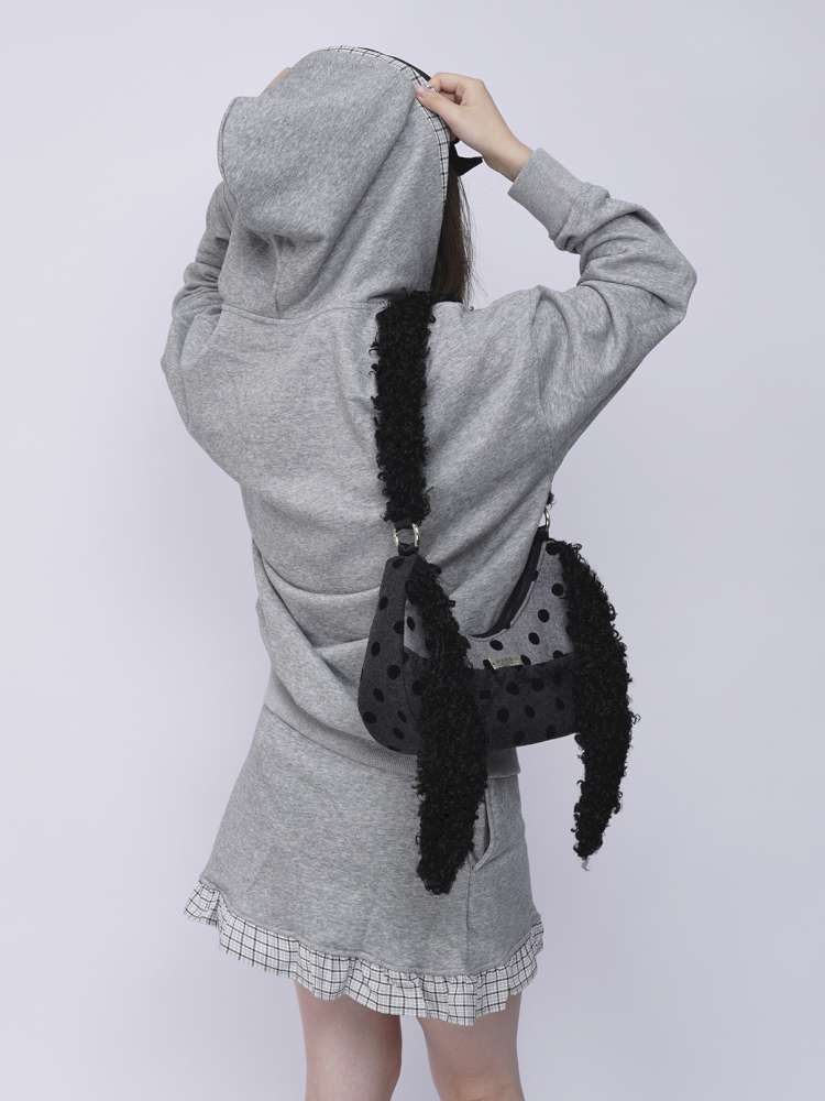 Rabbit Plush Versatile Commuter Crossbody Bag【s0000014618】