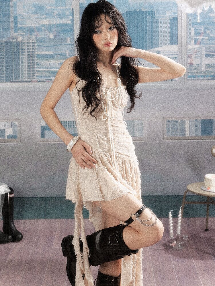 Fringe Irregular Streamer Skirt【s0000016272】