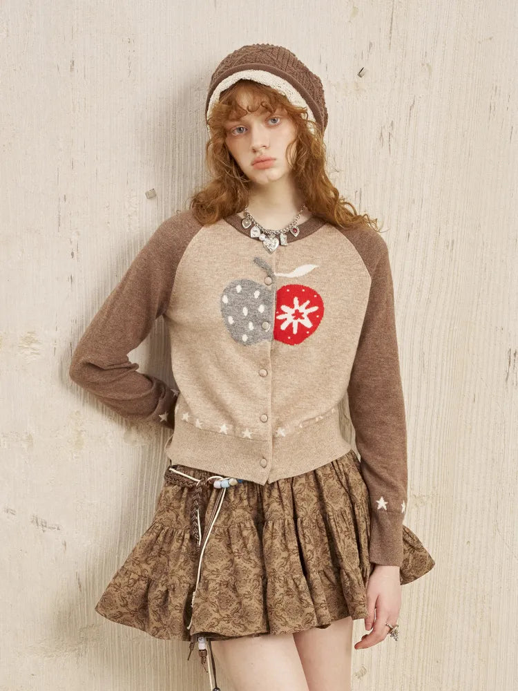Slim-Fit Long-Sleeve Knit Cardigan Jacket【s0000014041】
