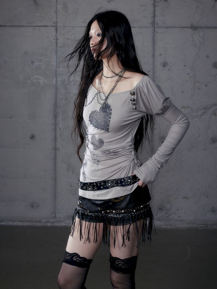 Long Sleeve Knit Bottom Shirt【s0000013465】