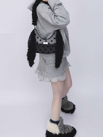 Rabbit Plush Versatile Commuter Crossbody Bag【s0000014618】