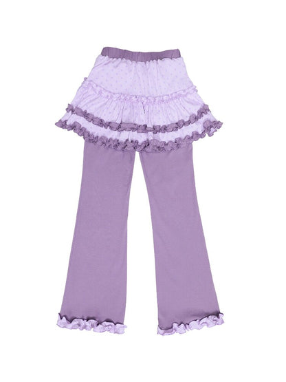 Quirky Girl Fake Two Pieces Cake Skirt Pants【s0000017472】