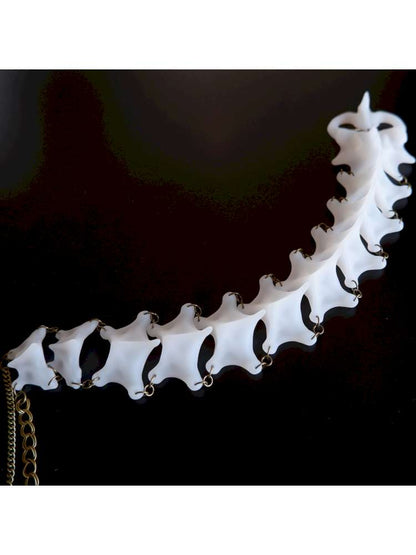 Symbiotic Bones Skeleton Necklace【s0000015153】