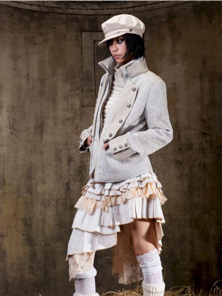 Knightly Punk Vintage Jacket Top【s0000015090】