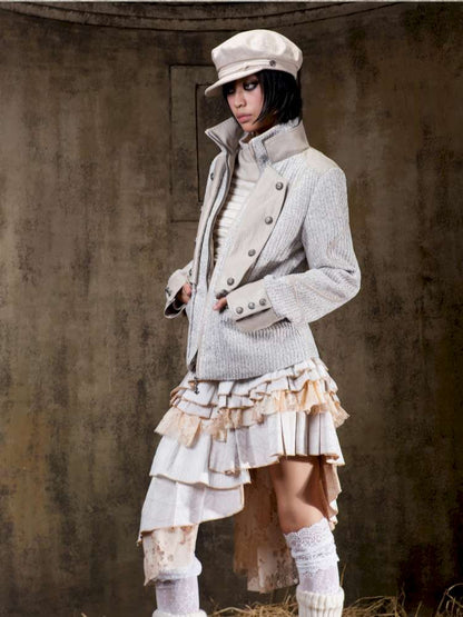 Knightly Punk Vintage Jacket Top【s0000015090】