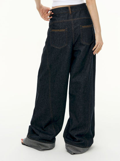 Vintage Original Cow Straight Pants【s0000013742】