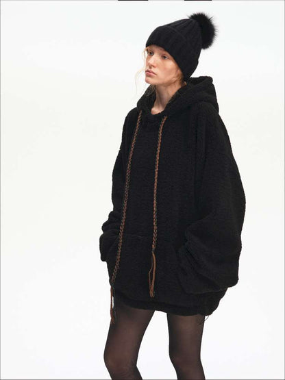 Drawstring Loose Hooded Jacket【s0000015060】