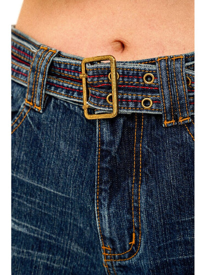 Vintage Bamboo Pleated Jeans【s0000016139】