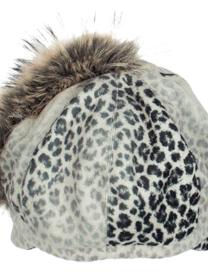 Snow Leopard Vintage Patchwork Hat【s0000018071】