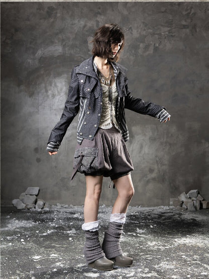 Fake Two Denim Patchwork Jacket【s0000015947】