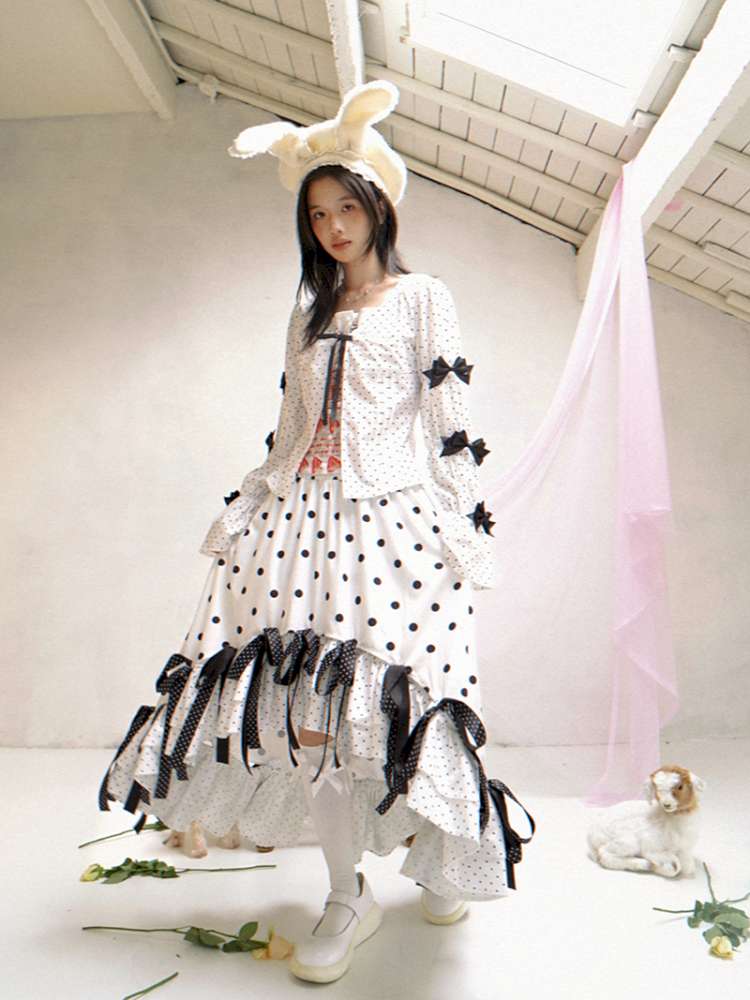 Patchwork Print Fitted Long-Sleeve Shirt【s0000014523】