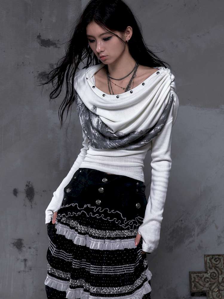 Long-Sleeve Knit Base Layer Top【s0000014466】