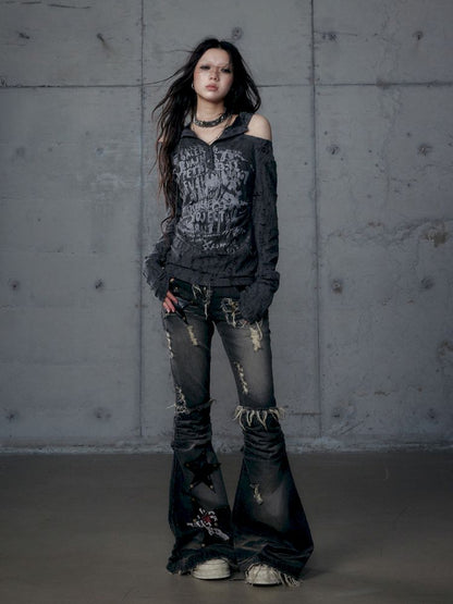 Micro Slim Washed Jeans【s0000013474】