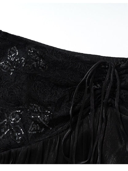 Dreamy Heiress Lace Chiffon Dress【s0000017984】