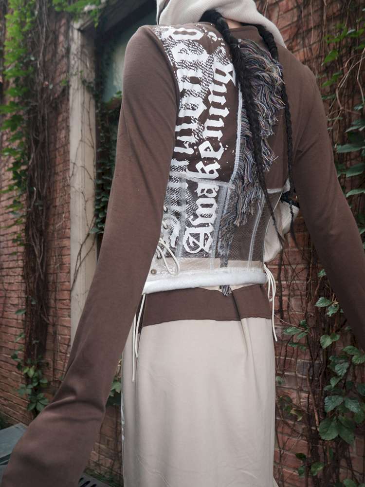 Printed Bondage Transforming Dress【s0000015143】