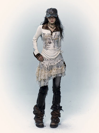 폴로 롱 슬리브 티셔츠 [S0000011432]