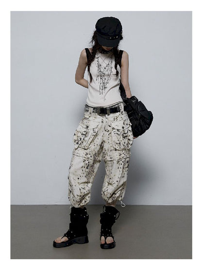 Loose Leopard Print Two Wear Shorts【s0000009390】