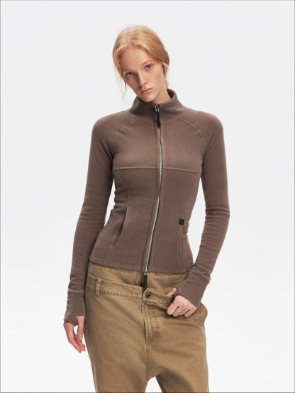 Minimalist Fleece Cycling Slim Jacket【s0000014880】