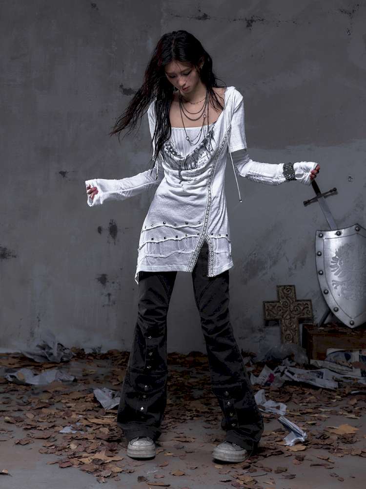 Flared Suede Casual Pants【s0000014460】