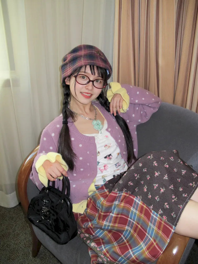 Fake Two-Piece Cardigan Sweater【s0000014169】