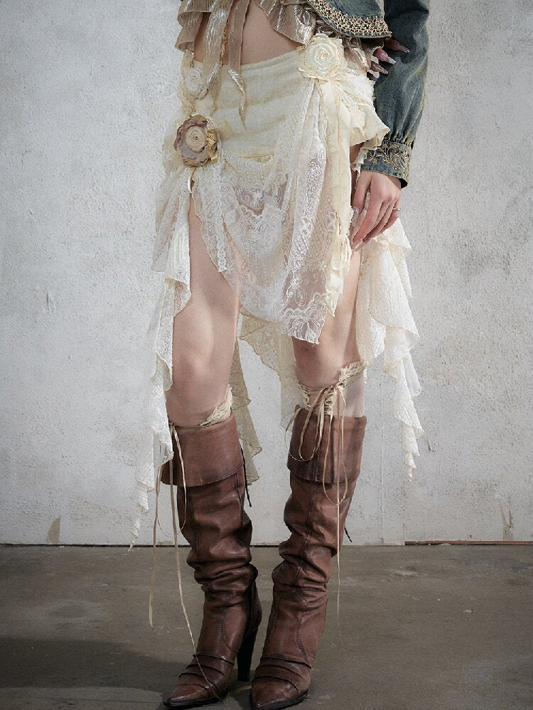 Vintage Court Baroque Mermaid Skirt【s0000017990】