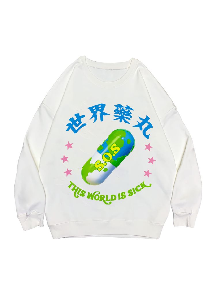 PILL LOOSE SWEATSHIRT [S0000010263]