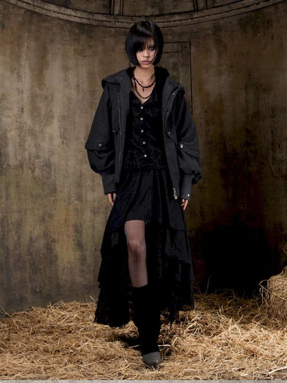 Loose Cape Punk Gothic Jacket【s0000015086】