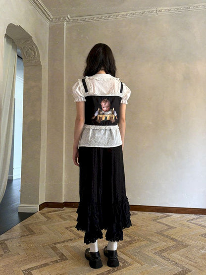 Short-sleeved cotton shirt【s0000012762】