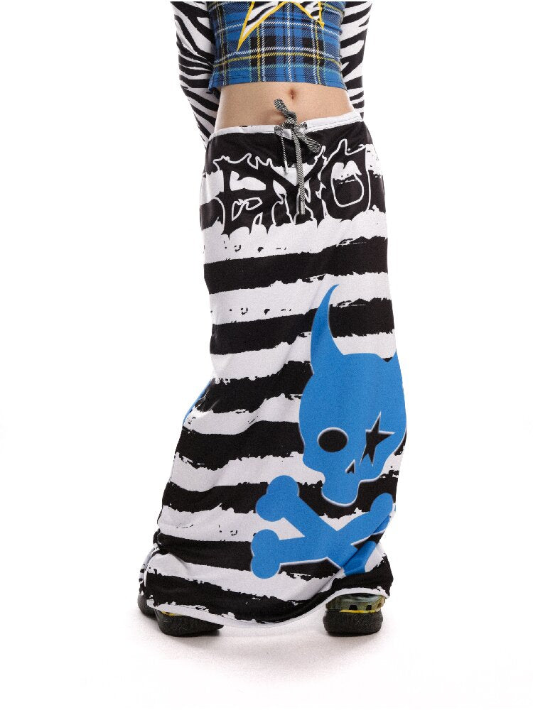 DeadEndKids Retro Print Long Skirt【s0000019126】