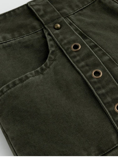 Distressed Pocket Cropped Pants【s0000014428】