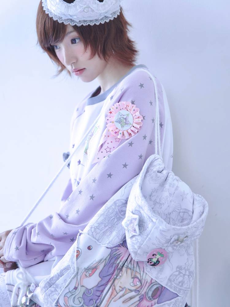 Double-Shoulder Drawstring Bag【s0000014441】