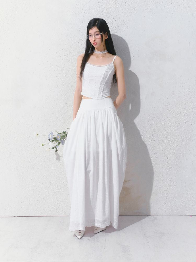 High-Waisted Half-Length Skirt【s0000012154】