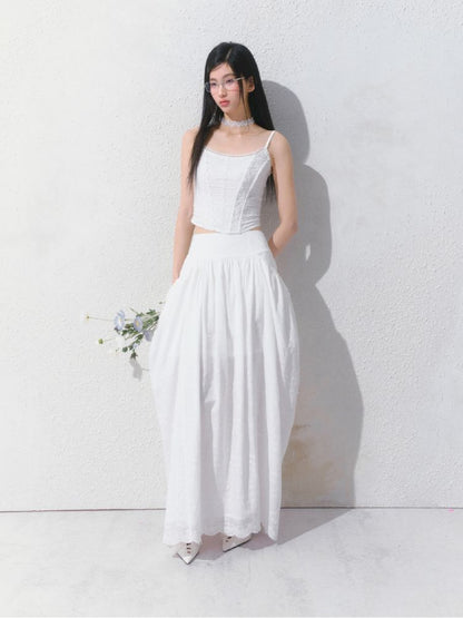 High-Waisted Half-Length Skirt【s0000012154】