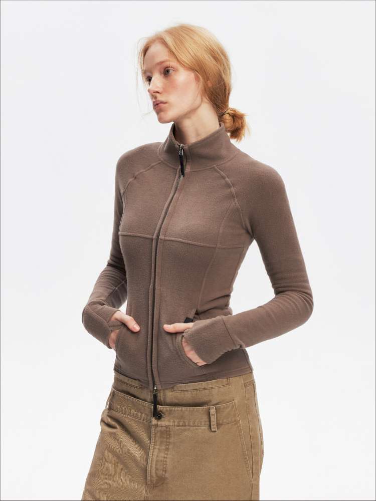 Minimalist Fleece Cycling Slim Jacket【s0000014880】