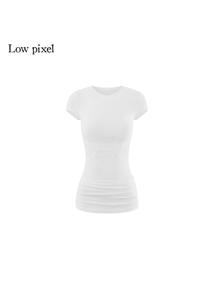 Two-Color Panelled Lyocell Top【s0000015596】