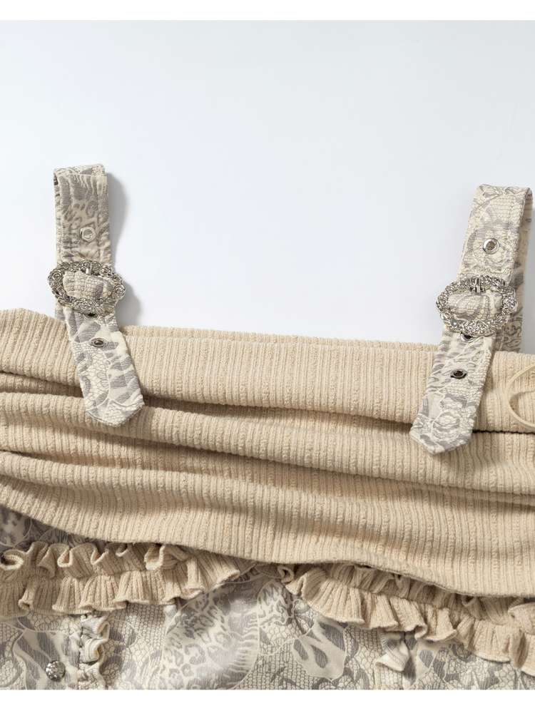 Vintage Punk Patchwork Knit Dress【s0000014651】