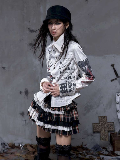 Slim-Fit Long-Sleeve Shirt Top【s0000014471】