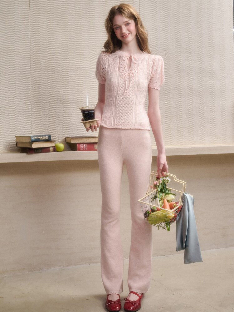 Soft Kitten Mohair Wool Knitwear【s0000015626】